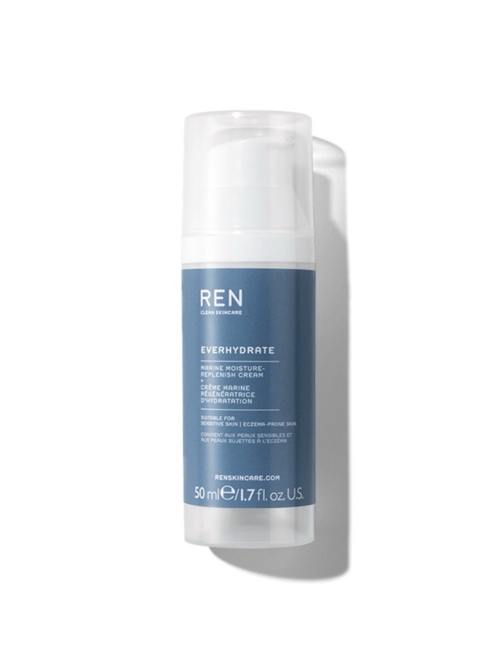 REN Everhydrate Marine Moisture Replenish Cream — Blue